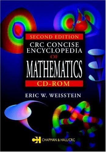 Cover for CRC Concise Encyclopedia of Mathematics CD-ROM
