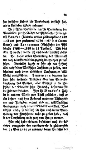 Cover for Die Geschichte der Philosophie dargestellt nach den Fortschritten ihrer wissenschaftlichen Entwickelung