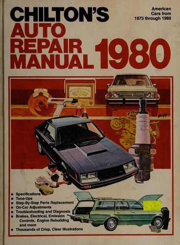 Cover for Chilton's Auto Repair Manual, 1984