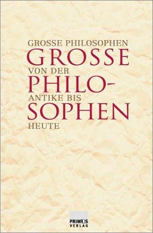 Cover for Grosse Philosophen