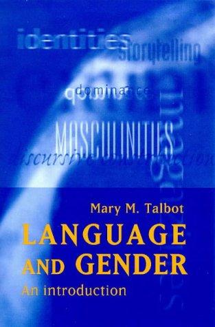 Cover for Language and gender