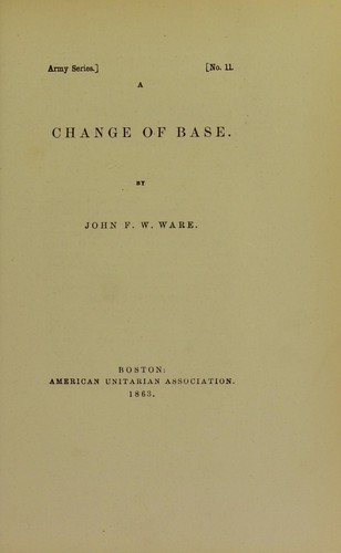 Cover for A change of base