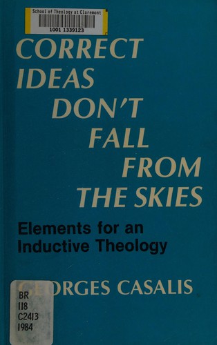 Cover for Correct ideas don't fall from the skies