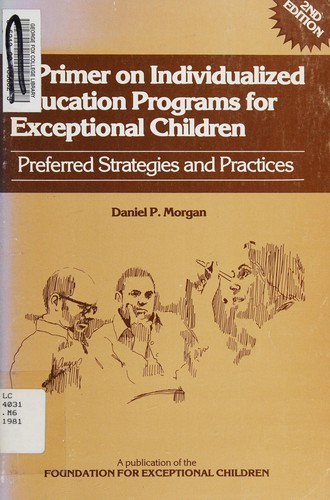 Cover for Primer on Individualized Education Programs for Exceptional Children