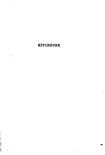 Cover for Kitchener