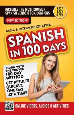 Cover for Spanish in 100 Days