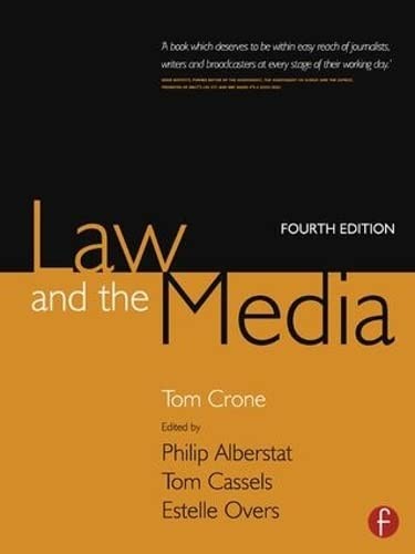 Cover for Law and the Media