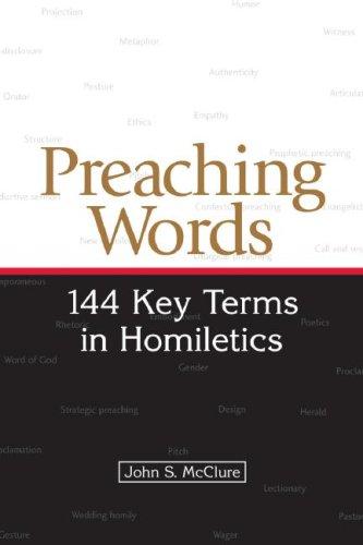Cover for Preaching Words