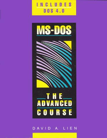 Cover for MS-DOS