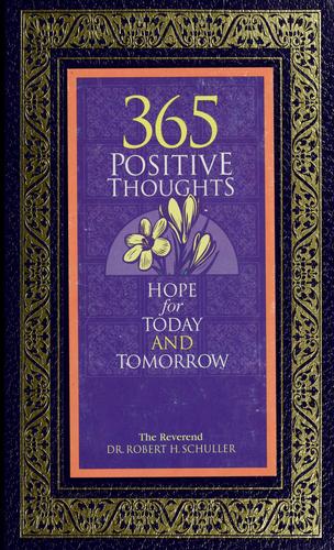 Cover for 365 positive thoughts
