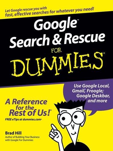 Cover for Google Search & Rescue For Dummies