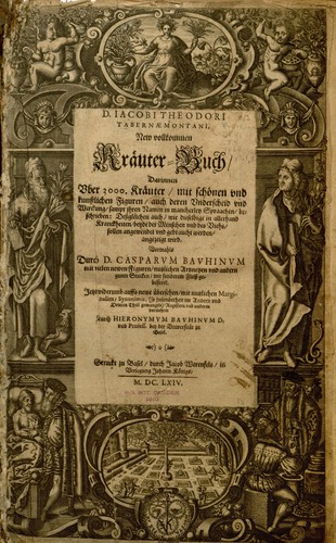 Cover for New vollkommenlich Kräuter-Buch