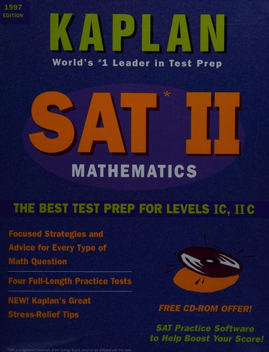 Cover for SAT II MATH (1997 Edition)