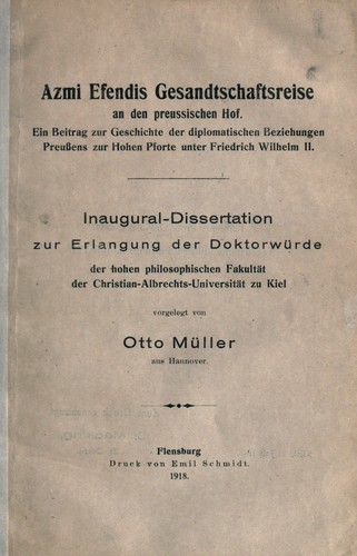 Cover for Gesandtschaftsreise an den preussischen Hof