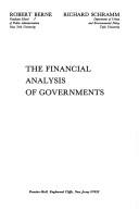 Cover for The financial analysis of governments