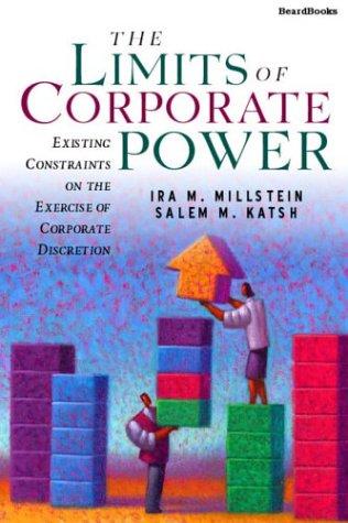 Cover for The limits of corporate power