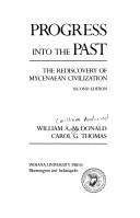 Cover for Progress into the past