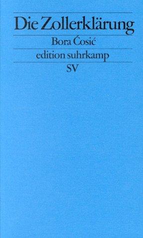 Cover for Die Zollerklärung