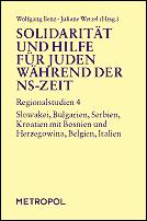 Cover for Solidarität und Hilfe für Juden während der NS-Zeit: Regionalstudien 4