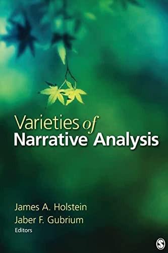 Cover for Varieties of narrative analysis