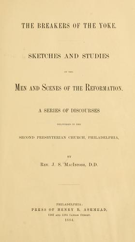 Cover for The breakers of the yoke