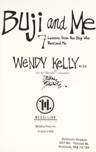 Cover for Buji and me