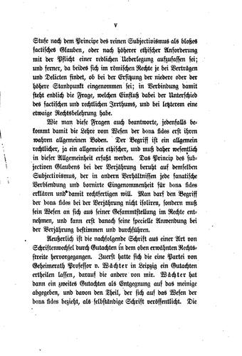 Cover for Das Wesen der bona fides bei der Ersitzung.