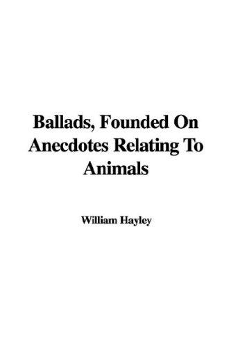 Cover for Ballads, Founded on Anecdotes Relating to Animals