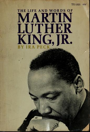 Cover for The life and words of Martin Luther King, Jr