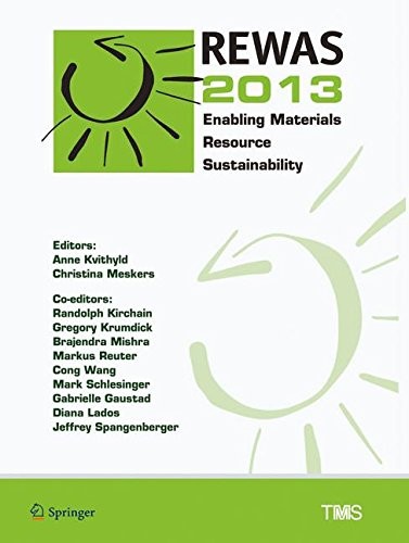 Cover for REWAS 2013