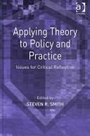 Cover for Applying Theory to Policy and Practice