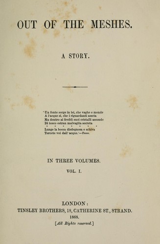 Cover for Out of the meshes