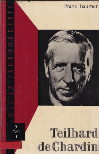 Cover for Teilhard de Chardin