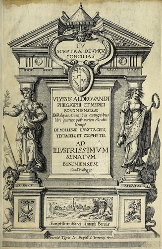 Cover for Vlyssis Aldrovandi philosophi, et medici Bononiensis De reliquis animalibus exanguibus libri quatuor