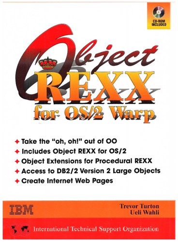Cover for Object REXX for OS/2 Warp
