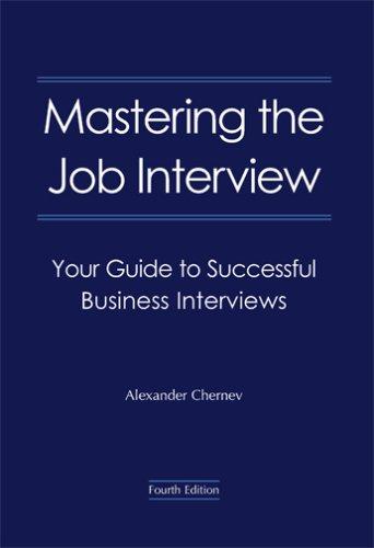 Cover for Mastering the Job Interview