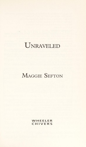 Cover for Unraveled