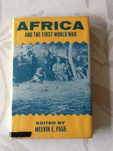 Cover for Africa and the First World War