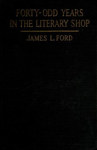 Cover for Forty-odd years in the literary shop