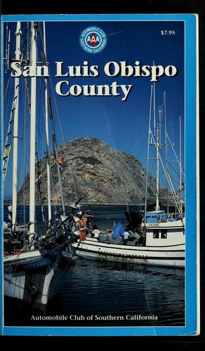 Cover for San Luis Obispo County