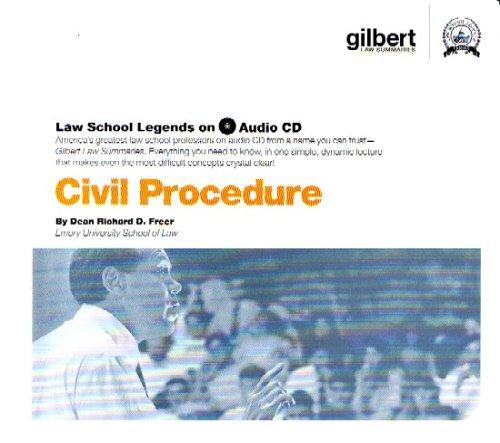 Cover for Law School Legends Civil Procedure (Law School Legends Audio Series)