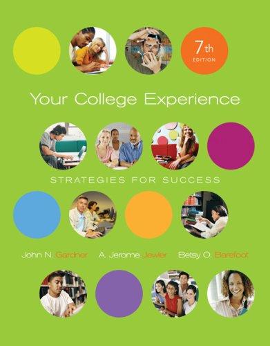 Cover for Thomson Advantage Books: Your College Experience
