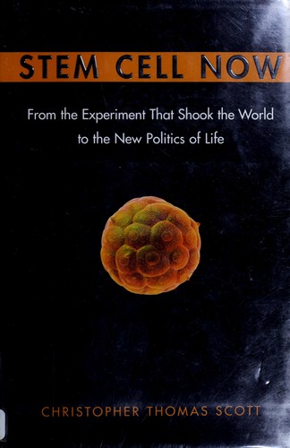 Cover for Stem cell now