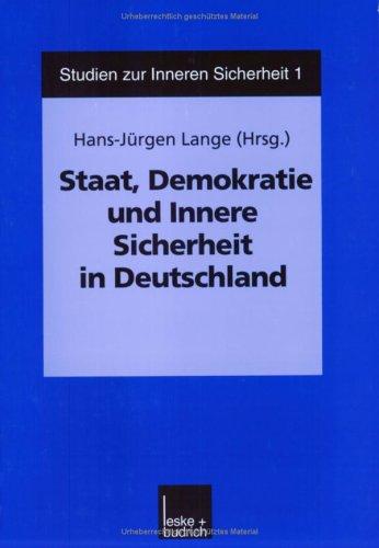 Cover for Staat, Demokratie und innere Sicherheit in Deutschland
