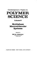 Cover for Multiphase Macromolecular Systems (Contemporary Topics in Polymer Science)