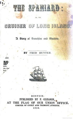 Cover for The Spaniard, or The cruiser of Long Island