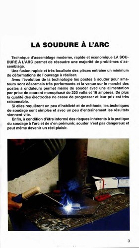 Cover for La soudure à l'arc