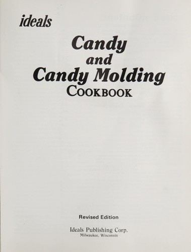 Cover for Candy and candy molding cookbook