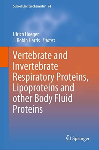 Cover for Vertebrate and Invertebrate Respiratory Proteins, Lipoproteins and other Body Fluid Proteins