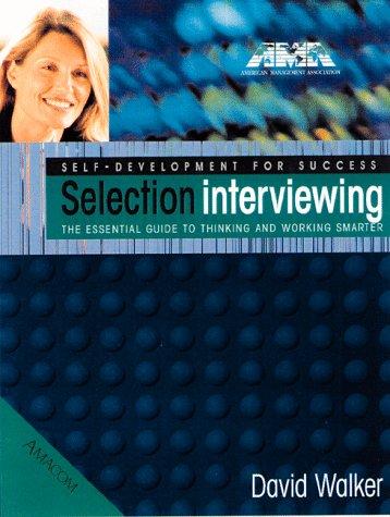 Cover for Selection Interviewing